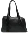 Atp Atelier Noale Zip Tote Bag In Black