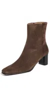 Atp Atelier Praia Walnut Suede Boots Walnut In Walnut