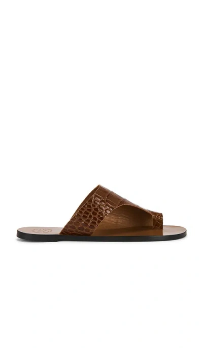 Atp Atelier Rosa Sandal In Brown