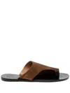 Atp Atelier Rosa Suede Thong Sandals