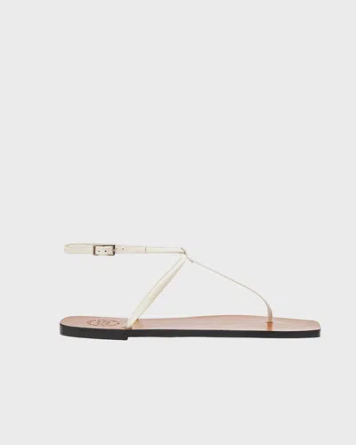 Atp Atelier Sandals Alassio  Nappa In White