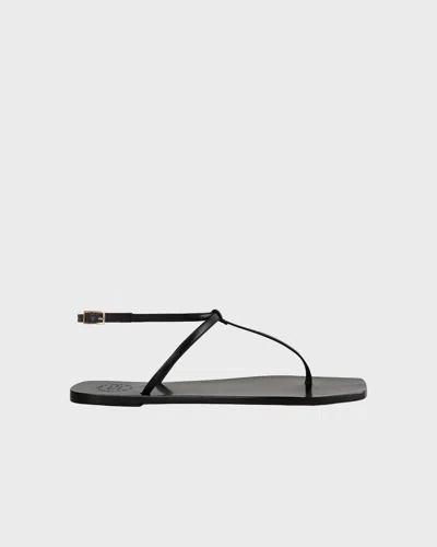 Atp Atelier Sandals Alassio  Nappa In Black