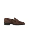 Atp Atelier Airola Suede Loafers In Brown