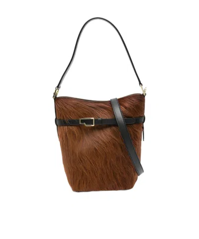 Atp Atelier Shoulder Bag In Brown