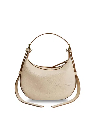 Atp Atelier Silea Almond Leather Shoulder Bag In Brown