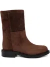 Atp Atelier Sirone Round-toe Boots In Brown