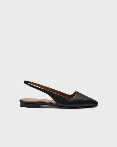 Atp Atelier Slingbacks Plesio Black Nappa Svart