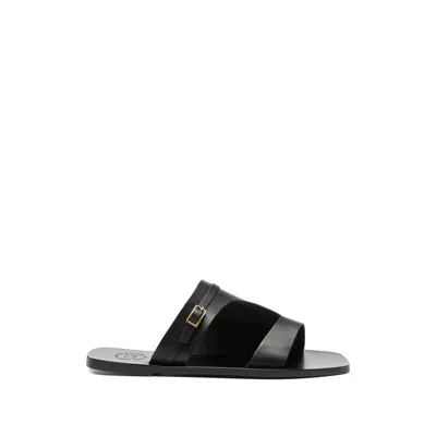 Atp Atelier Varna Buckle-detail Sandals In Black