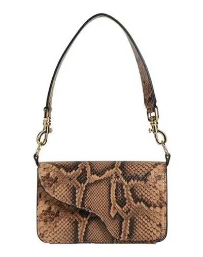 Atp Atelier Woman Handbag Camel Size - Leather In Beige