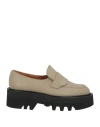 Atp Atelier Woman Loafers Sage Green Size 11 Cowhide In Sage Green