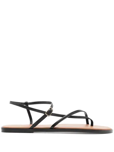 Atp Atelier Women's Capri Sandal In Black