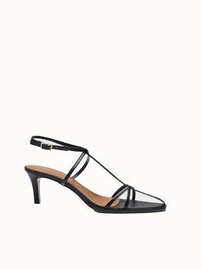 Atp Atelier Women's Torno Nappa Strappy Heeled Sandals In Black