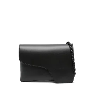 Atp Leather Shoulder Bags In Black