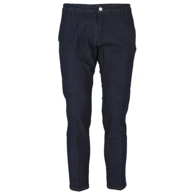 At.p.co At. P.co Cotton Jeans & Men's Pant In Blue