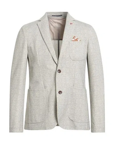 At.p.co At. P.co Man Blazer Beige Size 42 Cotton, Polyamide, Elastane