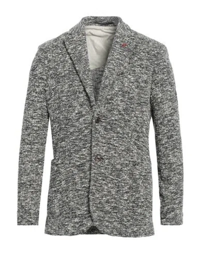 At.p.co At. P.co Man Blazer Black Size 40 Polyester, Cotton In Black