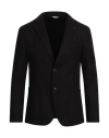 At.p.co At. P.co Man Blazer Black Size 44 Virgin Wool, Polyester, Elastane In Black