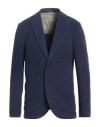 At.p.co At. P.co Man Blazer Blue Size 40 Polyester, Elastane