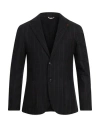 At.p.co At. P.co Man Blazer Charcoal Size 44 Virgin Wool, Polyester, Elastane In Grey
