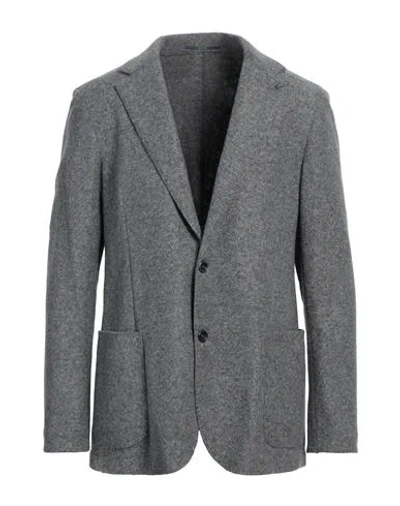 AT.P.CO AT. P.CO MAN BLAZER GREY SIZE 46 ACRYLIC, VIRGIN WOOL, POLYESTER