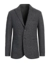 At.p.co At. P.co Man Blazer Lead Size 44 Wool, Polyester, Cotton In Grey