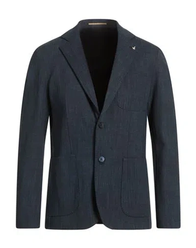 At.p.co At. P.co Man Blazer Midnight Blue Size 34 Viscose, Polyamide, Elastane