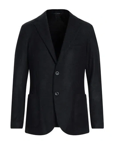 At.p.co At. P.co Man Blazer Midnight Blue Size 42 Acrylic, Virgin Wool, Polyester