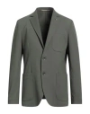 At.p.co At. P.co Man Blazer Military Green Size 44 Polyester, Viscose, Elastane