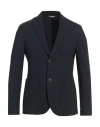 At.p.co At. P.co Man Blazer Navy Size 40 Polyester, Viscose, Elastane In Blue