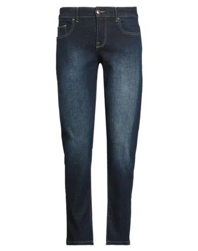 At.p.co At. P.co Man Jeans Blue Size 30 Cotton, Elastane