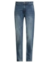 At.p.co At. P.co Man Jeans Blue Size 31 Cotton, Elastane In Blue