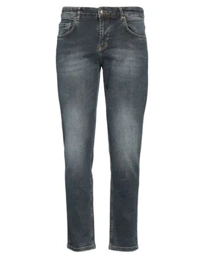 At.p.co At. P.co Man Jeans Blue Size 33 Cotton, Elastane