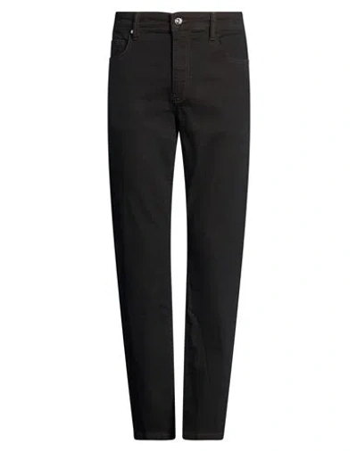At.p.co At. P.co Man Jeans Dark Brown Size 29 Cotton, Elastane