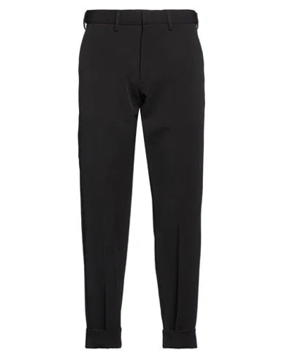 At.p.co At. P.co Man Pants Black Size 30 Polyester, Wool, Elastane