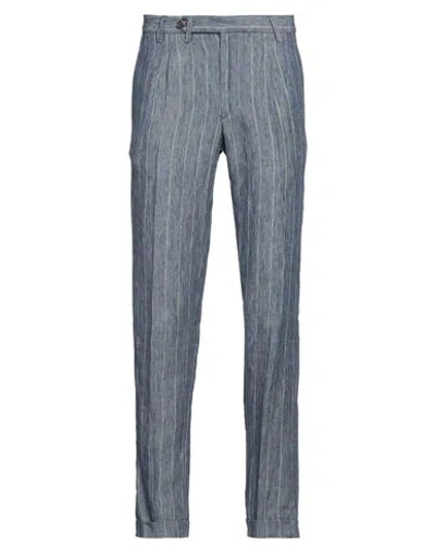 At.p.co At. P.co Man Pants Blue Size 28 Linen