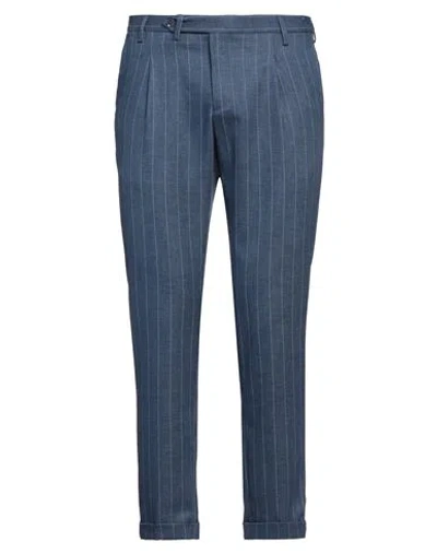 At.p.co At. P.co Man Pants Blue Size 34 Polyester