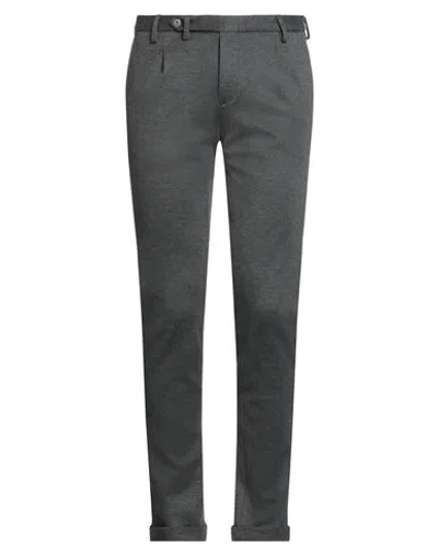 At.p.co At. P.co Man Pants Charcoal Size 30 Viscose, Nylon, Elastane In Gray