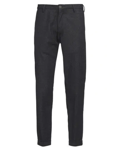 At.p.co At. P.co Man Pants Charcoal Size 30 Wool, Polyester, Cotton, Nylon In Black