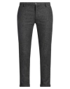 At.p.co At. P.co Man Pants Charcoal Size 32 Wool, Polyester, Cotton In Grey