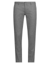At.p.co At. P.co Man Pants Grey Size 38 Virgin Wool, Polyester, Elastane In Grey