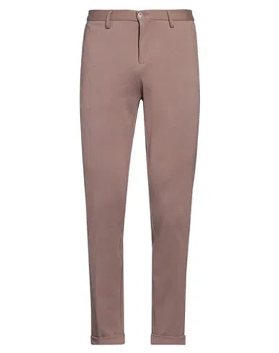 AT.P.CO AT. P.CO MAN PANTS LIGHT BROWN SIZE 38 VISCOSE, POLYAMIDE, ELASTANE