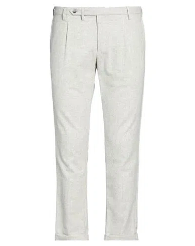 At.p.co At. P.co Man Pants Light Grey Size 32 Virgin Wool, Polyester, Elastane