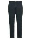 At.p.co At. P.co Man Pants Midnight Blue Size 34 Cotton, Elastane In Blue