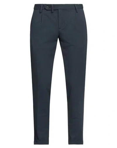At.p.co At. P.co Man Pants Midnight Blue Size 38 Polyester, Cotton, Elastane