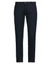 At.p.co At. P.co Man Pants Midnight Blue Size 40 Virgin Wool, Polyester, Elastane In Blue