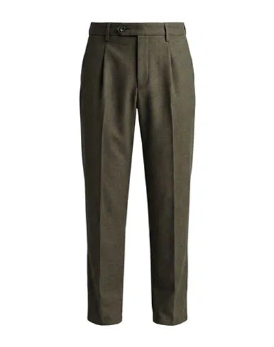 At.p.co At. P.co Man Pants Military Green Size 36 Polyester, Viscose, Elastane