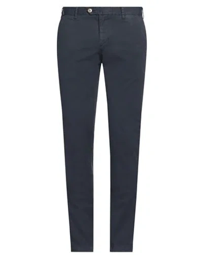 At.p.co At. P.co Man Pants Navy Blue Size 32 Cotton, Elastane