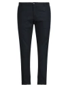 At.p.co At. P.co Man Pants Navy Blue Size 32 Virgin Wool, Polyester, Elastane In Navy Blue