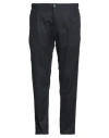 At.p.co At. P.co Man Pants Navy Size 38 Virgin Wool, Polyester, Elastane In Blue