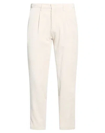 At.p.co At. P.co Man Pants Off White Size 28 Polyester, Polyamide, Elastane